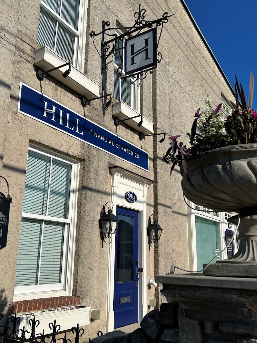 Exterior photograph of Hill Financial Strategies, Madeira, Ohio. Credit: Hill Financial Strategies via Google.