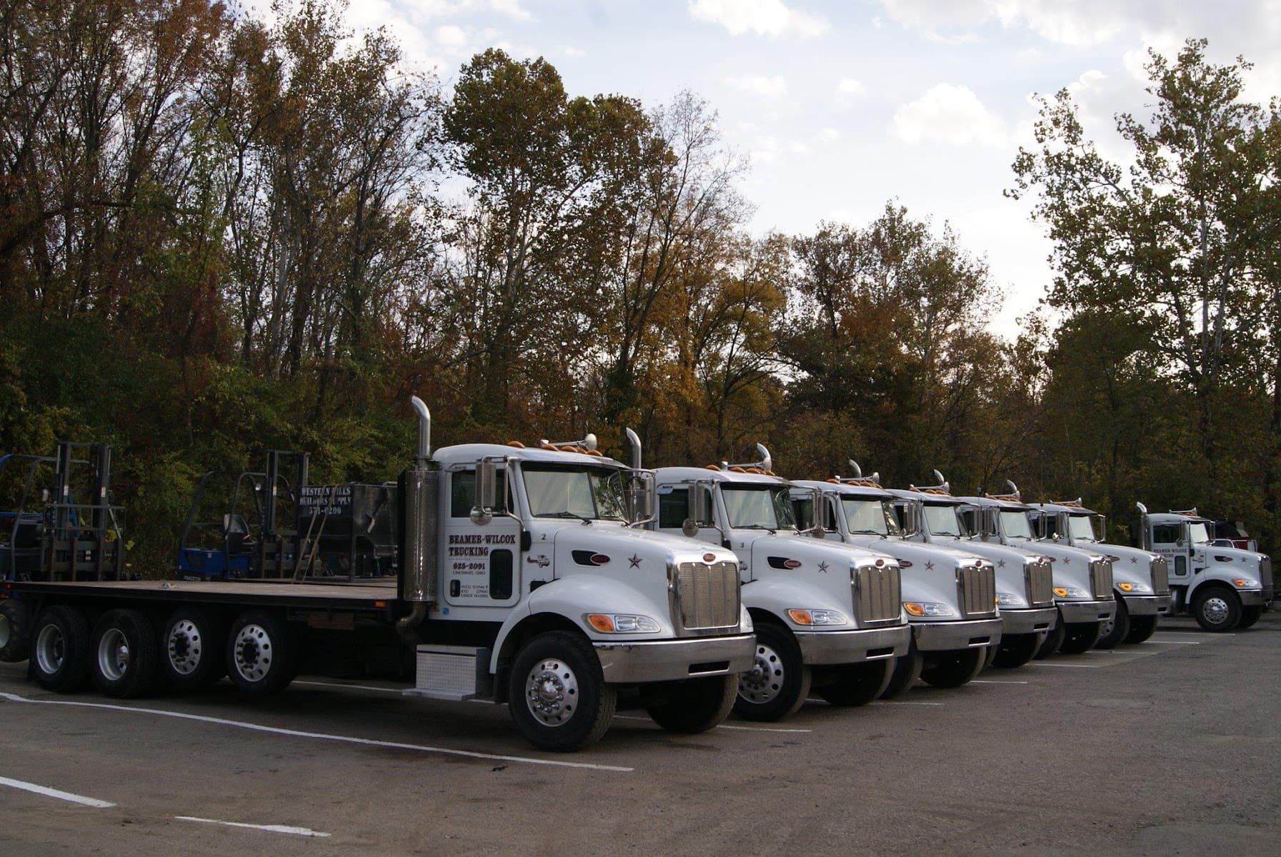 Exterior photograph of Beamer-Wilcox Trucking, Madeira, Ohio. Credit: Beamer-Wilcox Trucking via Google.